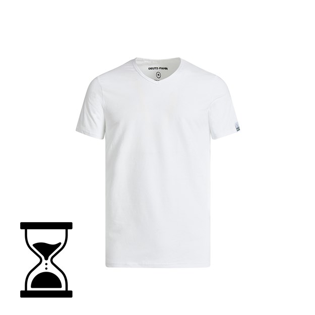 Zdjęcie T-shirt męski biały DEUTZ-FAHR