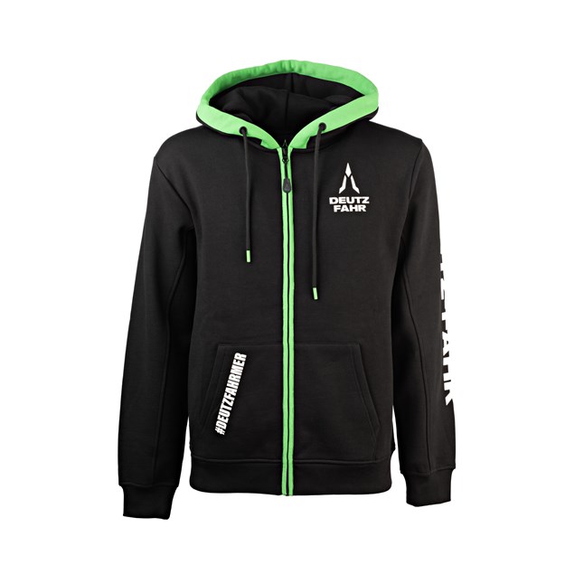 Zdjęcie Czarna bluza damska #DEUTZFAHRMER