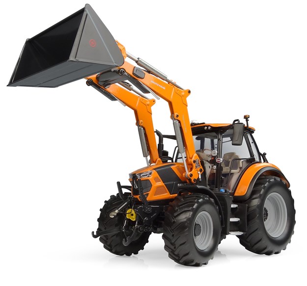 Zdjęcie Model w skali DEUTZ-FAHR 6150.4 TTV MUNICIPAL z ładowaczem - Edycja limitowana