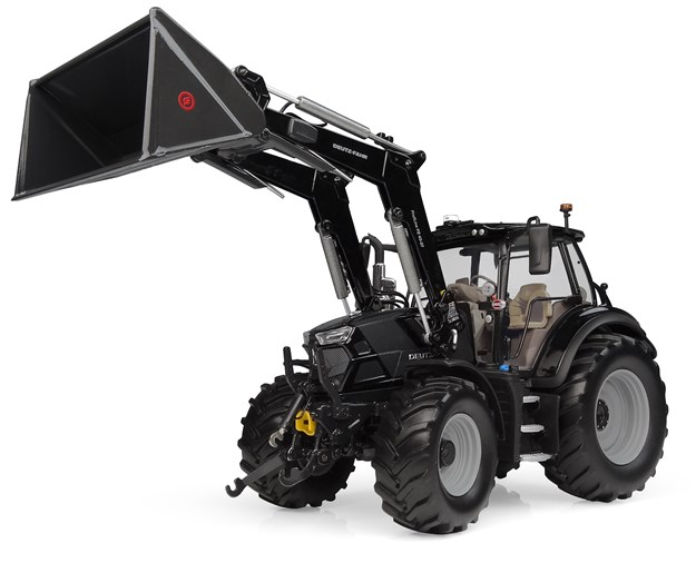 Zdjęcie Model w skali DEUTZ-FAHR 6150.4 TTV WARRIOR BLACK z ładowaczem - Edycja limitowana